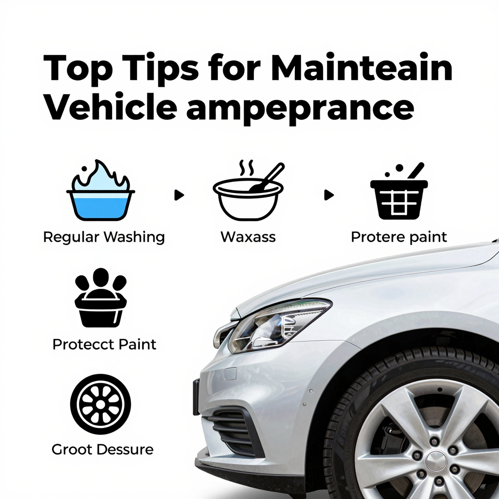 Top Tips for Maintaining Vehicle Appearance