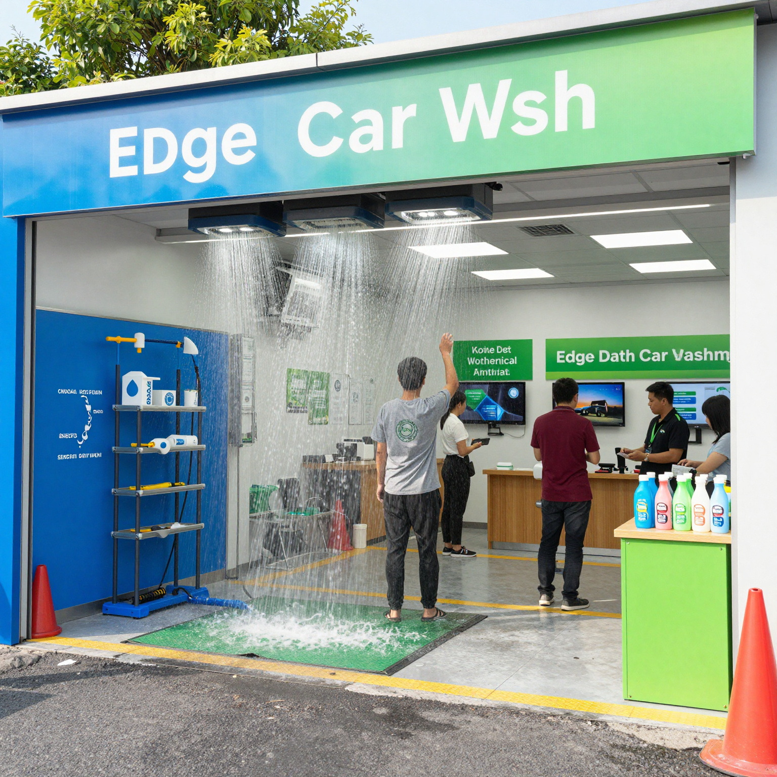Edge Car Wash Process
