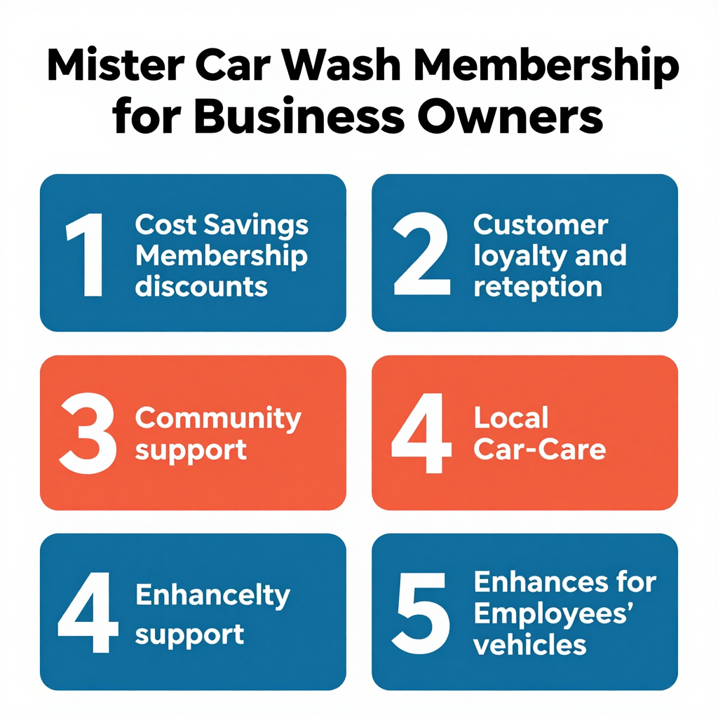 Benefits of Mister Car Wash Membership