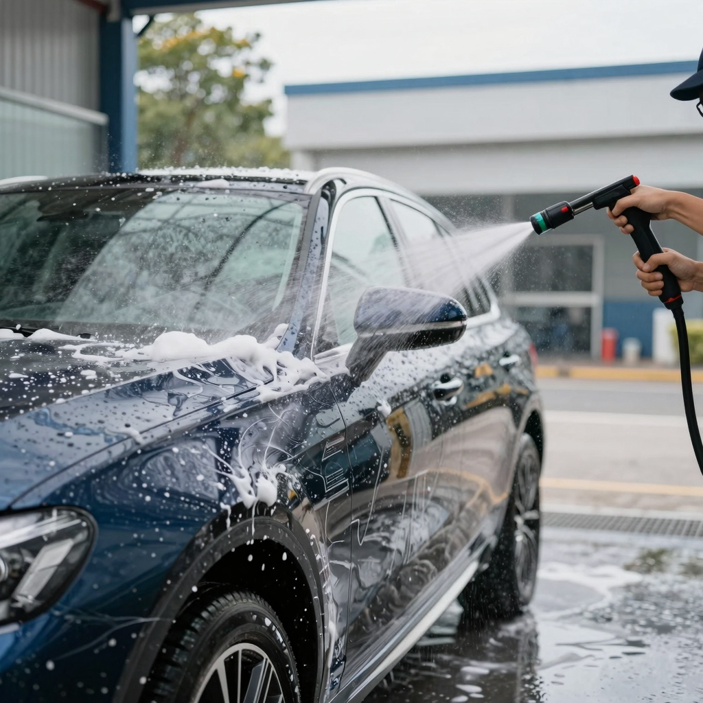 Car Wash in Action