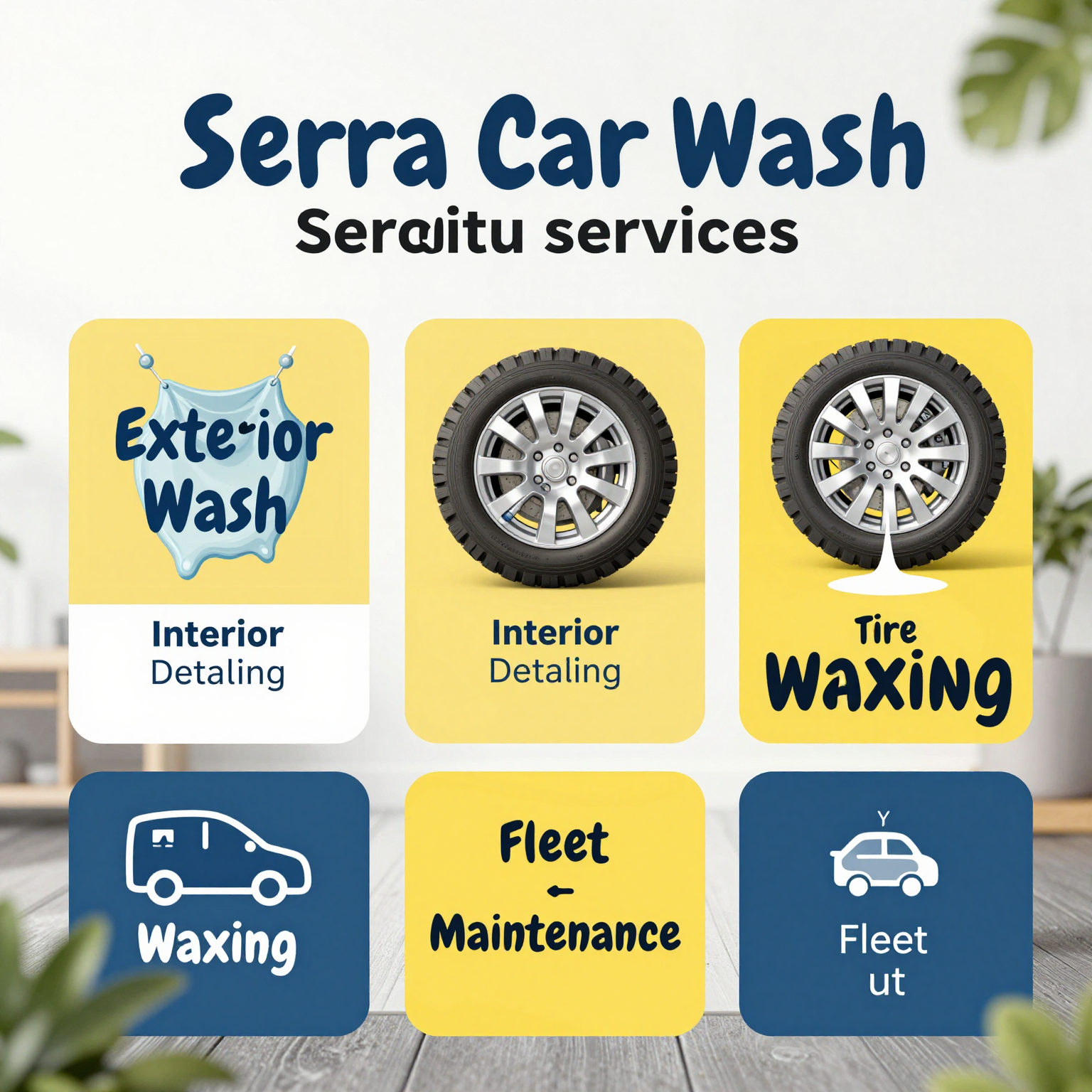 Key Services Offered by Sierra Car Wash