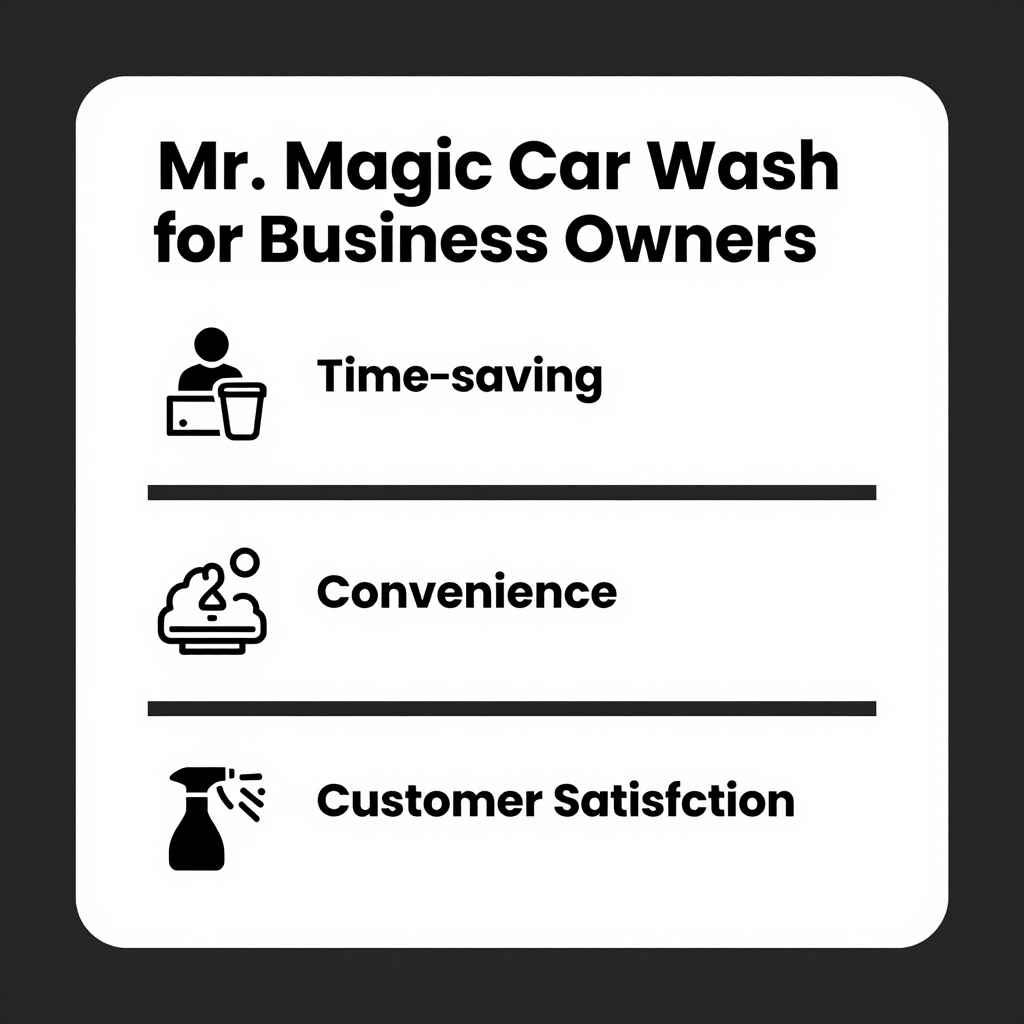 Benefits of Mr. Magic Car Wash