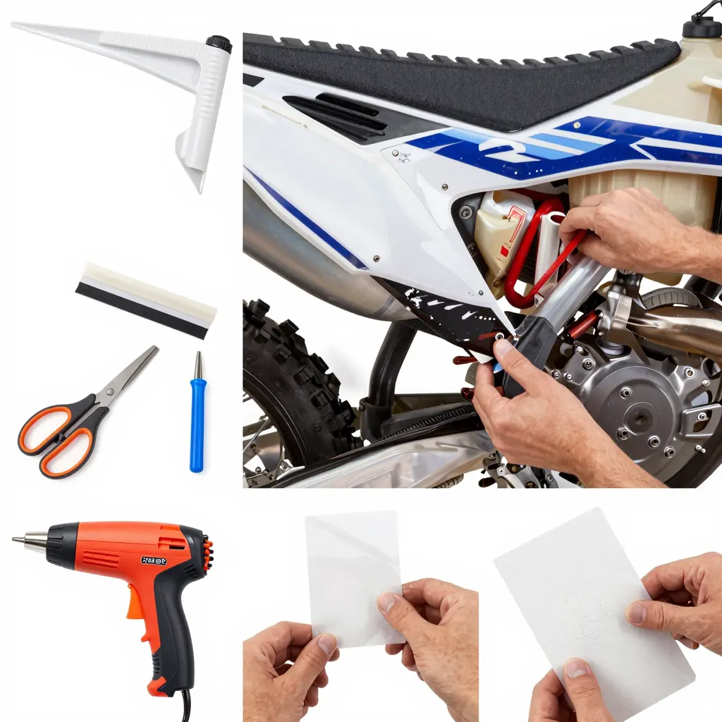 Installation Steps for Radiator Louver Graphics