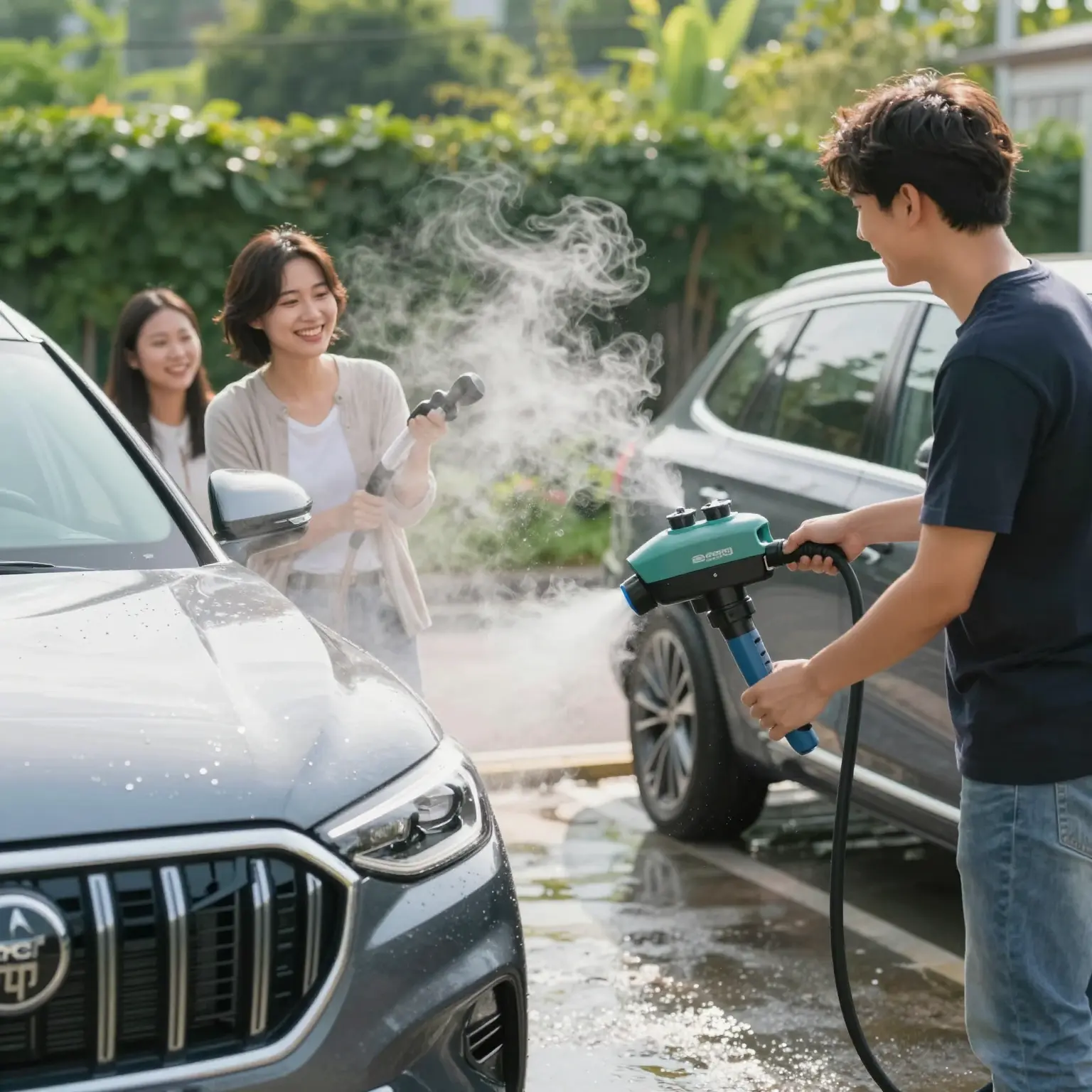 Eco-friendly car wash