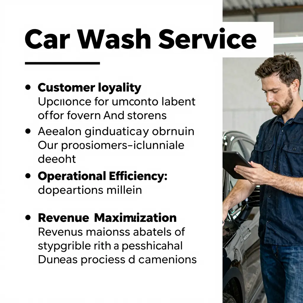 Infographic on Car Wash Services