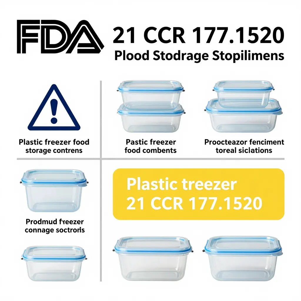 Safety and Compliance for Plastic Freezer Food Storage Containers
