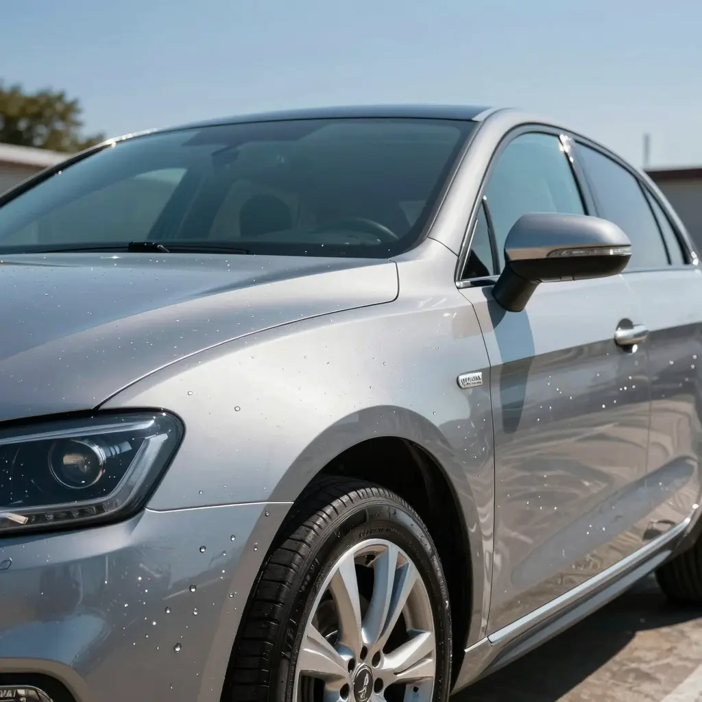 Sparkling clean car representing Prime Car Wash services