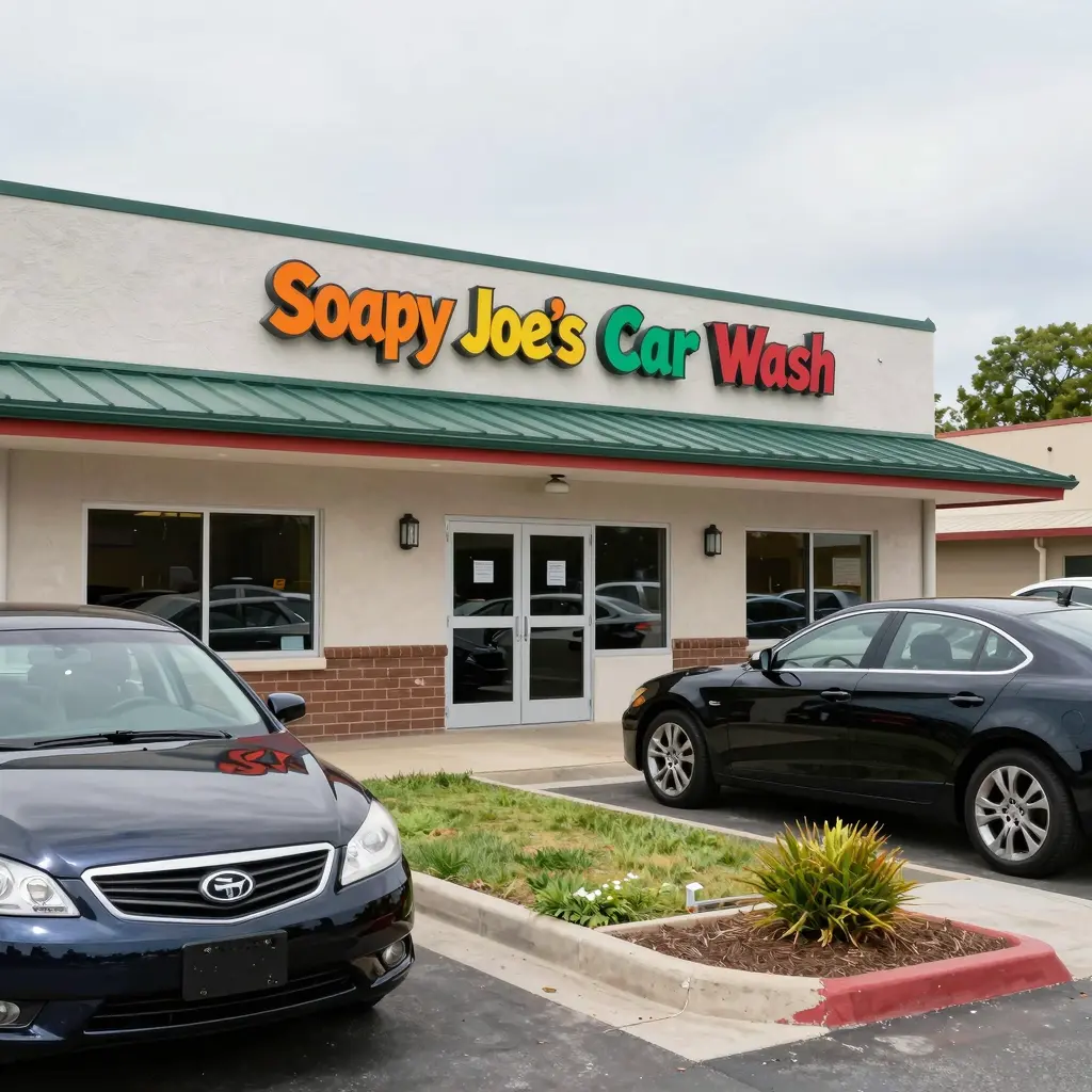 Soapy Joe's Car Wash Exterior