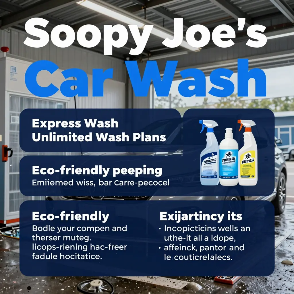 Soapy Joe's Car Wash Services Overview