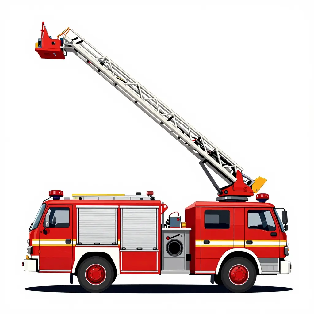 Fire Truck Ladder